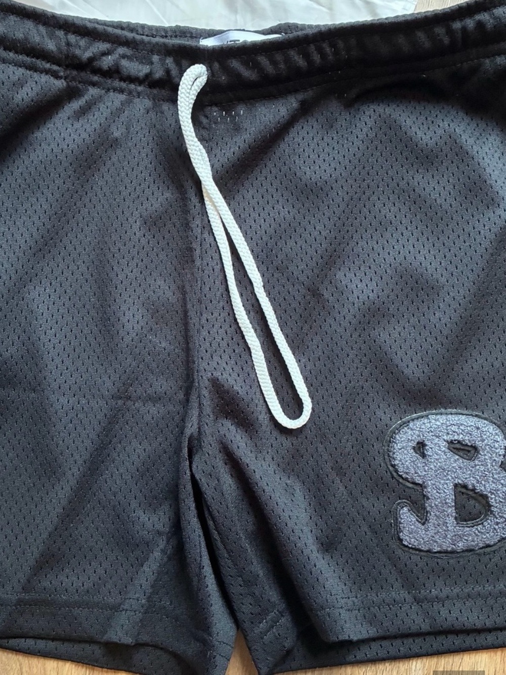 NEW Bucketsquad Classic Chenille Youth Shorts Black
